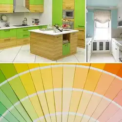 How to choose colors in the kitchen interior