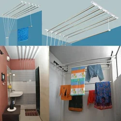 Ceiling-mounted bath dryer photo