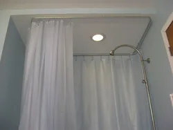 Interior Bathroom With Cornices