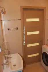 Photo Of Doors Installed In The Bathroom