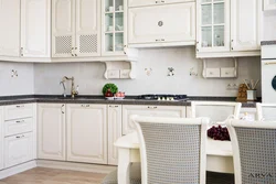 Corner kitchens ivory photo