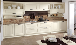 Corner Kitchens Ivory Photo