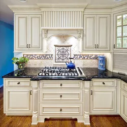 Tiles in a classic kitchen design photo