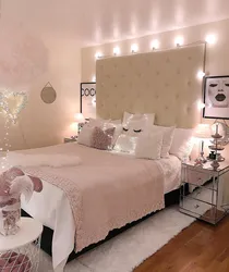 White Pink Bedroom Photo