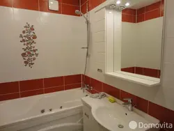 Красная ванна в хрущевке фото