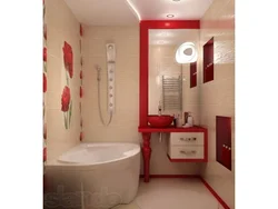 Red bath in Khrushchev photo