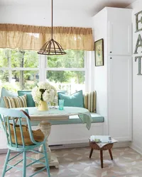 Kitchen Interior With Window And Sill