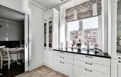 Kitchen Interior With Window And Sill