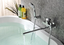 Water faucet photo bath