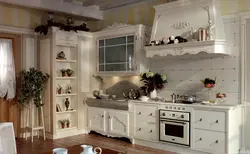 Халадзільнікі для кухні ў стылі Праванс фота