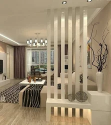 Photo Of The Partition Of The Living Room And Corridor