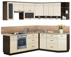Ready-made modular kitchens corner photos