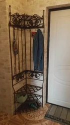 Вешалки угловые в прихожую настенные фото