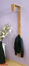 Вешалки угловые в прихожую настенные фото
