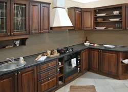 Solid wood kitchen design