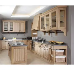 Solid wood kitchen design