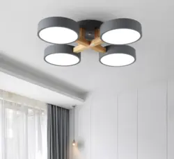 LED ceiling chandeliers for the kitchen photo