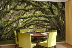 3D photo wallpaper for kitchen photo