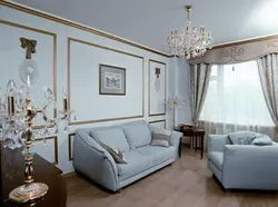 Baguette in the living room interior