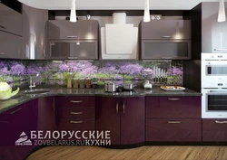 Kitchen facade acrylic photo