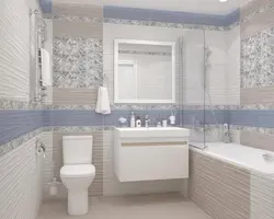 Nevada tiles in the bathroom interior