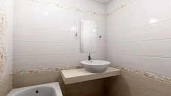 Nevada tiles in the bathroom interior