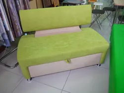 Mətbəx fotoşəkili üçün kiçik qatlanan divanlar