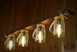 DIY kitchen lamp photo