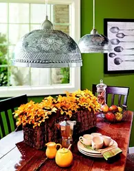 DIY kitchen lamp photo