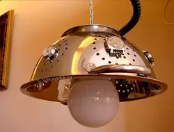 DIY kitchen lamp photo