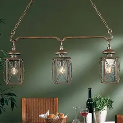 DIY kitchen lamp photo