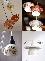 DIY kitchen lamp photo