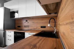 Cedar Countertops In The Kitchen Interior