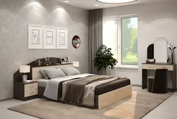 Bedroom set in the bedroom interior photo