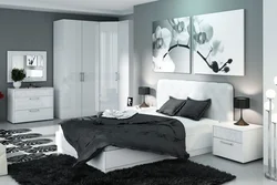 Bedroom Set In The Bedroom Interior Photo