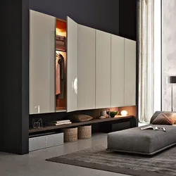 Bedroom wardrobe in modern style design 2023