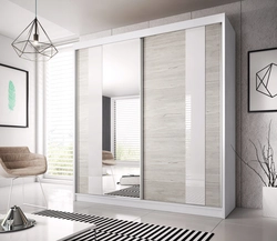Bedroom wardrobe in modern style design 2023