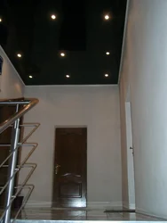 Photo Of Black Ceiling In The Hallway
