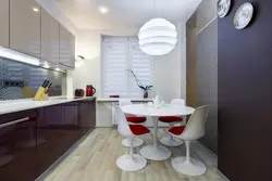 Photo interiors of kitchens new building