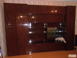 Photo of old walls in the living room