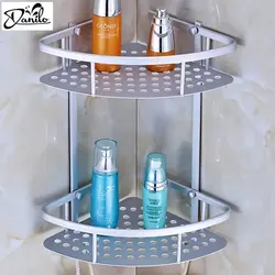 Shelf in the bathtub for shampoos photo