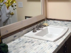 Ванна акси countertop мозаики