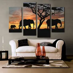 Fashionable paintings for the living room interior