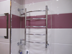 How To Hang A Heated Towel Rail In The Bathroom Photo