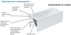 Экран для ваннай фота памеры