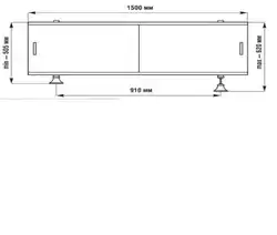 Bathroom screen photo dimensions