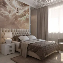 Bedroom Photo With Photo Wallpaper