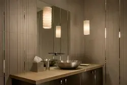 Vanna otağı fotoşəkilində asma lampa