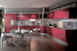 Different photos of beautiful kitchens