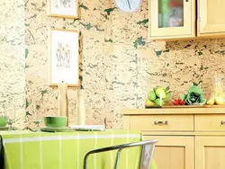 Panels Instead Of Wallpaper In The Kitchen Photo
